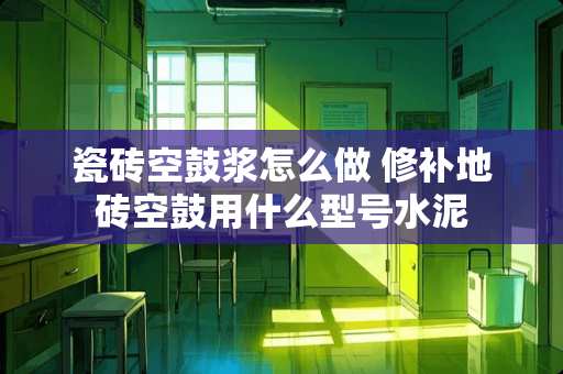 瓷砖空鼓浆怎么做 修补地砖空鼓用什么型号水泥
