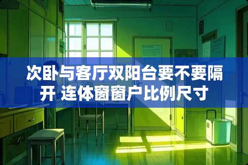 次卧与客厅双阳台要不要隔开 连体窗窗户比例尺寸 次卧与客厅双阳台要不要隔开 连体窗窗户比例尺寸