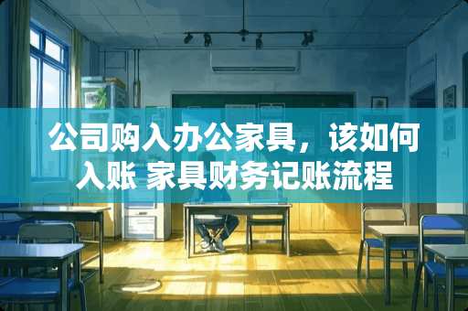 公司购入办公家具，该如何入账 家具财务记账流程