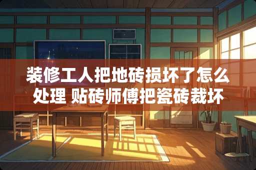 装修工人把地砖损坏了怎么处理 贴砖师傅把瓷砖裁坏了谁赔偿