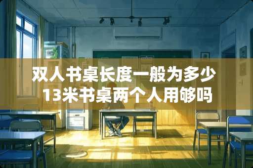 双人书桌长度一般为多少 13米书桌两个人用够吗