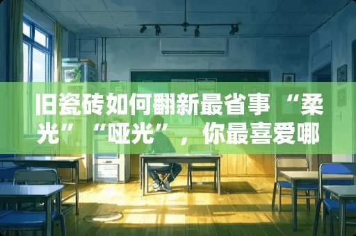 旧瓷砖如何翻新最省事 “柔光”“哑光”，你最喜爱哪种大理石瓷砖款式