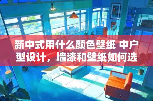 新中式用什么颜色壁纸 中户型设计，墙漆和壁纸如何选择