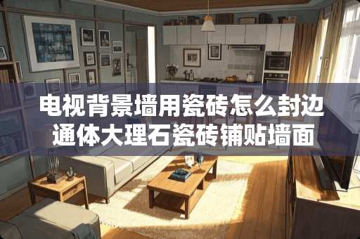 电视背景墙用瓷砖怎么封边 通体大理石瓷砖铺贴墙面流程