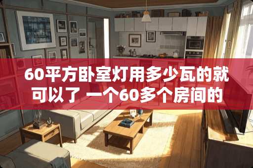 60平方卧室灯用多少瓦的就可以了 一个60多个房间的快捷酒店人员怎样安排呢，好的多给分呢