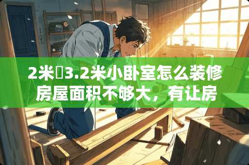 2米✘3.2米小卧室怎么装修 房屋面积不够大，有让房间空间变大的方法吗