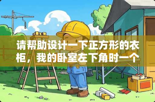 请帮助设计一下正方形的衣柜，我的卧室左下角时一个一米乘一米的空间，需要一个衣柜，请问怎样设计们谢谢 卧室大衣柜怎样摆放最合理