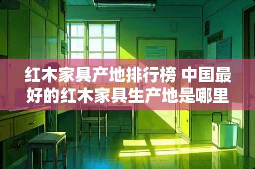 红木家具产地排行榜 中国最好的红木家具生产地是哪里