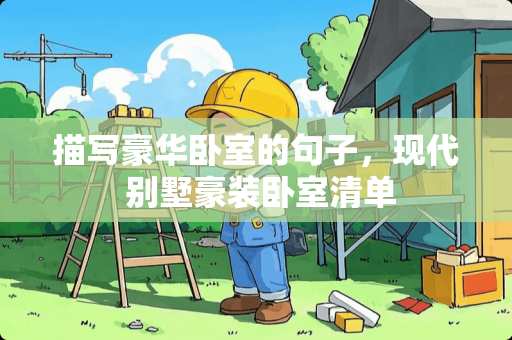 描写豪华卧室的句子，现代 别墅豪装卧室清单