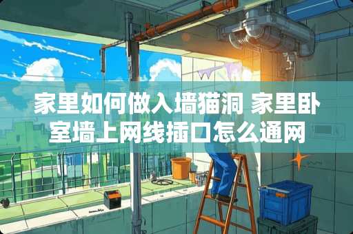 家里如何做入墙猫洞 家里卧室墙上网线插口怎么通网