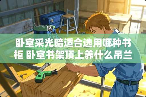 卧室采光暗适合选用哪种书柜 卧室书架顶上养什么吊兰最好看