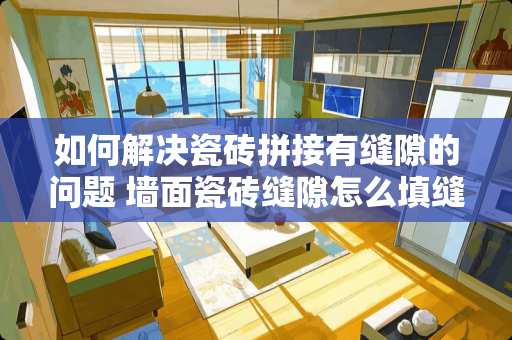 如何解决瓷砖拼接有缝隙的问题 墙面瓷砖缝隙怎么填缝