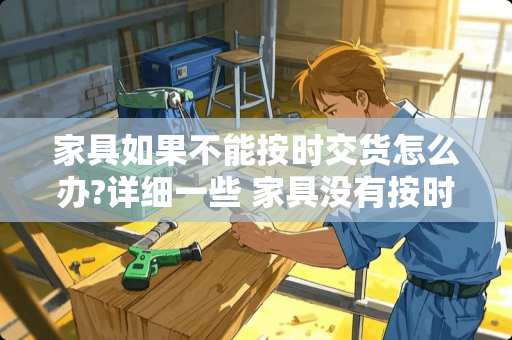 家具如果不能按时交货怎么办?详细一些 家具没有按时送货可以索赔吗