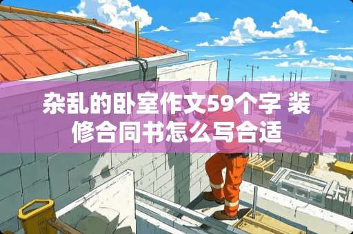 杂乱的卧室作文59个字 装修合同书怎么写合适