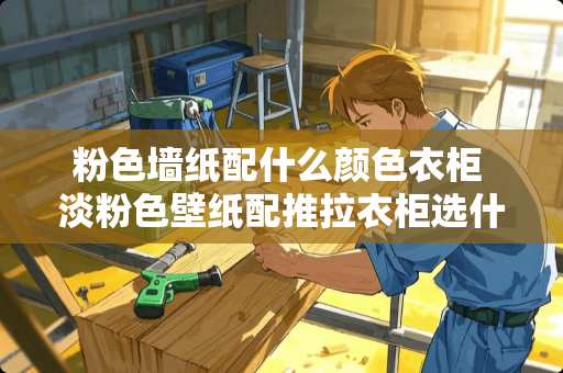 粉色墙纸配什么颜色衣柜 淡粉色壁纸配推拉衣柜选什么颜色大方