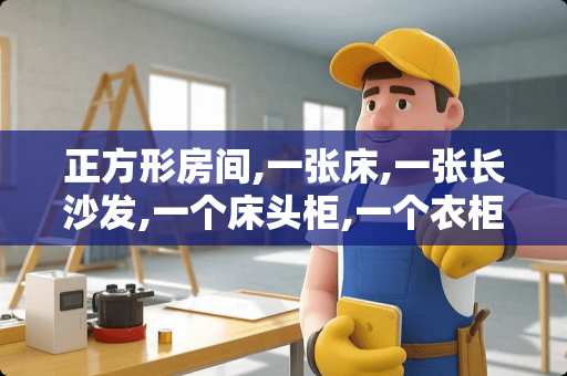 正方形房间,一张床,一张长沙发,一个床头柜,一个衣柜,还有一个长茶几.怎么摆设 2.2米电视柜配多大茶几
