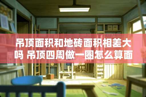 吊顶面积和地砖面积相差大吗 吊顶四周做一圈怎么算面积