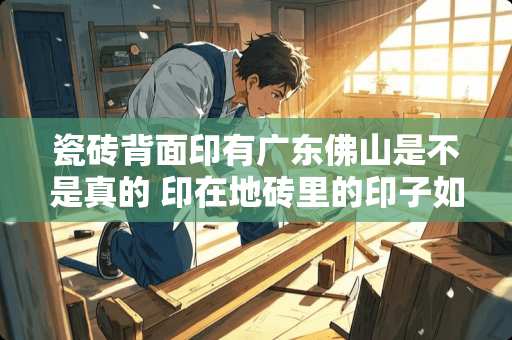 瓷砖背面印有广东佛山是不是真的 印在地砖里的印子如何清除