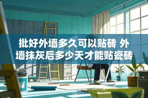 批好外墙多久可以贴砖 外墙抹灰后多少天才能贴瓷砖