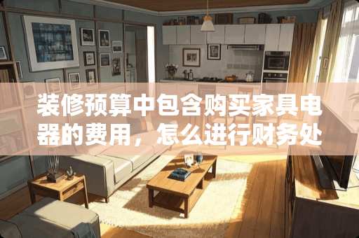 装修预算中包含购买家具电器的费用，怎么进行财务处理 装修行业的免费模式，装修送车，送家电、送家具，背后如何盈利