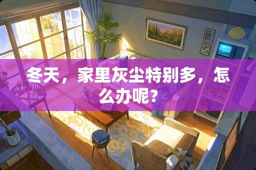 冬天，家里灰尘特别多，怎么办呢？