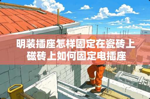 明装插座怎样固定在瓷砖上 磁砖上如何固定电插座