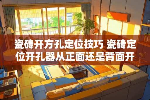 瓷砖开方孔定位技巧 瓷砖定位开孔器从正面还是背面开