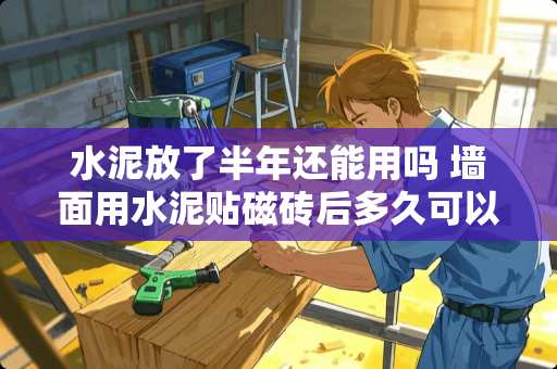 水泥放了半年还能用吗 墙面用水泥贴磁砖后多久可以干
