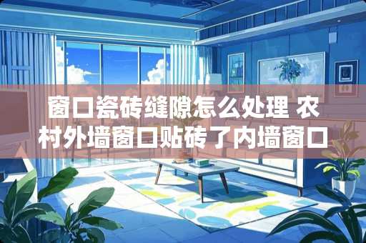 窗口瓷砖缝隙怎么处理 农村外墙窗口贴砖了内墙窗口该怎么做