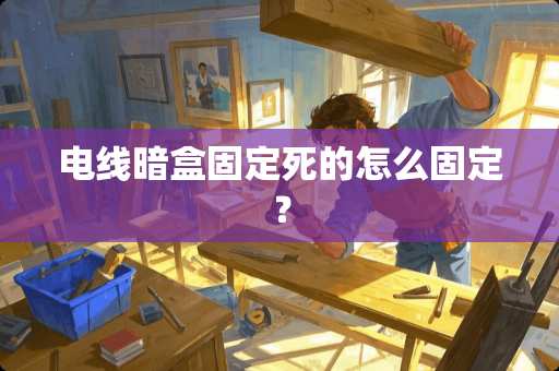 电线暗盒固定死的怎么固定？