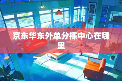 京东华东外单分拣中心在哪里