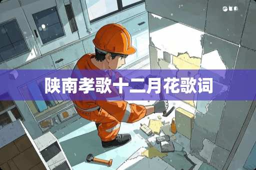 陕南孝歌十二月花歌词