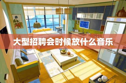 大型招聘会时候放什么音乐