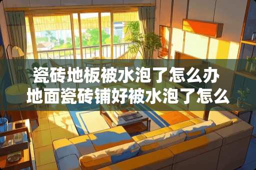 瓷砖地板被水泡了怎么办 地面瓷砖铺好被水泡了怎么办