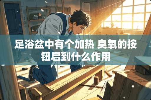 **盆中有个加热 臭氧的按钮启到什么作用