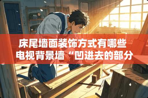 床尾墙面装饰方式有哪些 电视背景墙“凹进去的部分”怎样装修，如选墙纸，用什么花样的，具体点，最好有图，谢谢