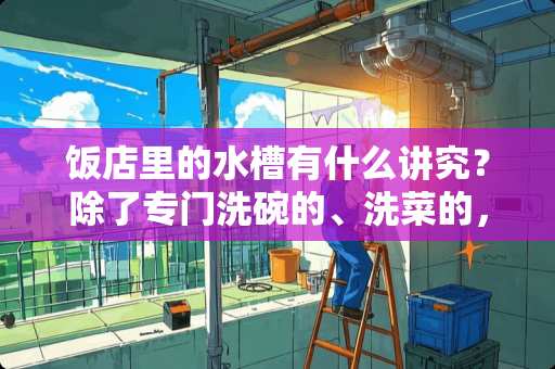 饭店里的水槽有什么讲究？除了专门洗碗的、洗菜的，还需要洗拖把的吗？
