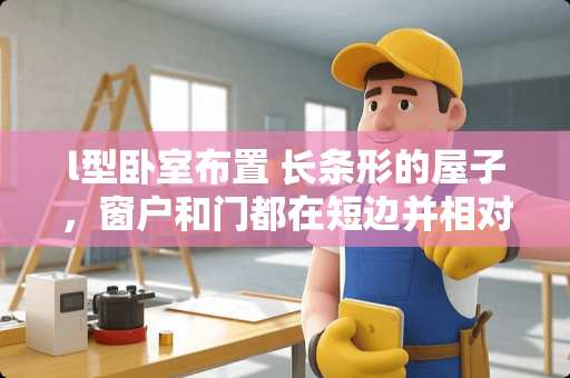 l型卧室布置 长条形的屋子，窗户和门都在短边并相对，床怎样放好呢