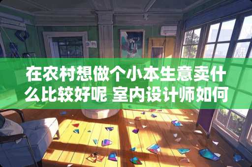 在农村想做个小本生意卖什么比较好呢 室内设计师如何创业？可以做什么行业