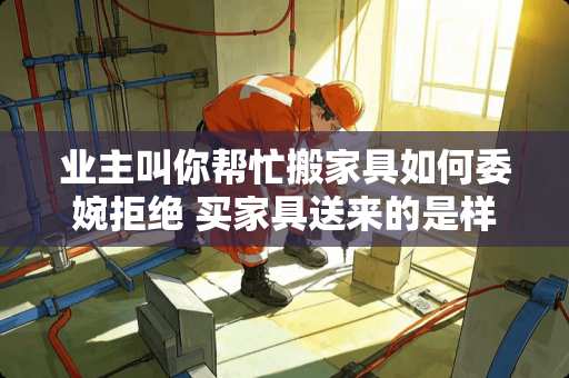 业主叫你帮忙搬家具如何委婉拒绝 买家具送来的是样品怎么办