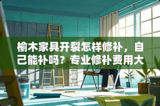 榆木家具开裂怎样修补，自己能补吗？专业修补费用大概多少 产后修复师考证学费多少