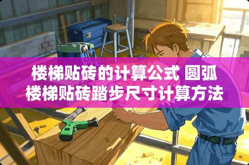 楼梯贴砖的计算公式 圆弧楼梯贴砖踏步尺寸计算方法