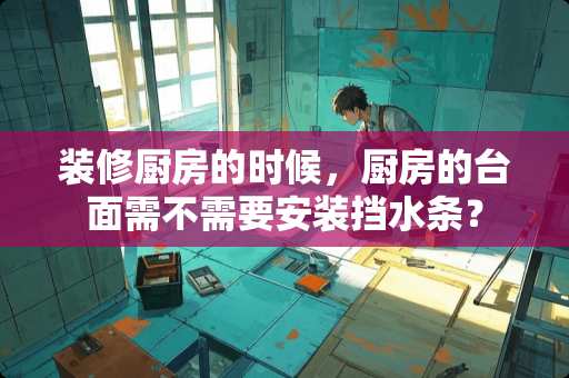 装修厨房的时候，厨房的台面需不需要安装挡水条？