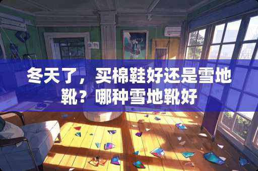 冬天了，买棉鞋好还是雪地靴？哪种雪地靴好