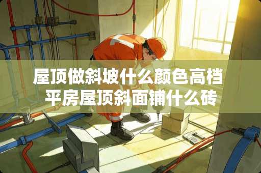 屋顶做斜坡什么颜色高档 平房屋顶斜面铺什么砖