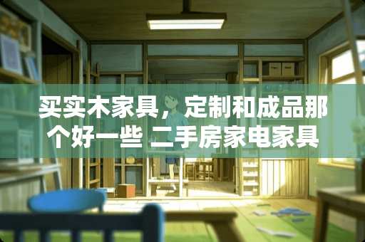 买实木家具，定制和成品那个好一些 二手房家电家具如何验收