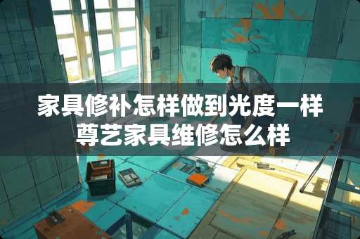 家具修补怎样做到光度一样 尊艺家具维修怎么样