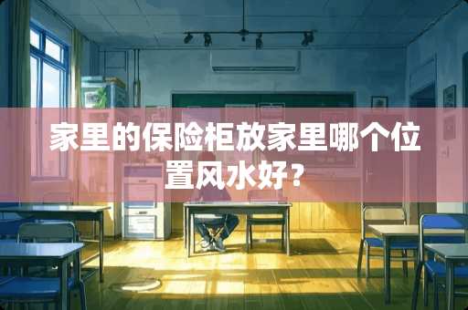 家里的保险柜放家里哪个位置风水好？