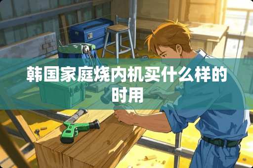 韩国家庭烧内机买什么样的时用