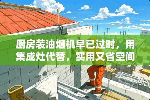 厨房装油烟机早已过时，用集成灶代替，实用又省空间？